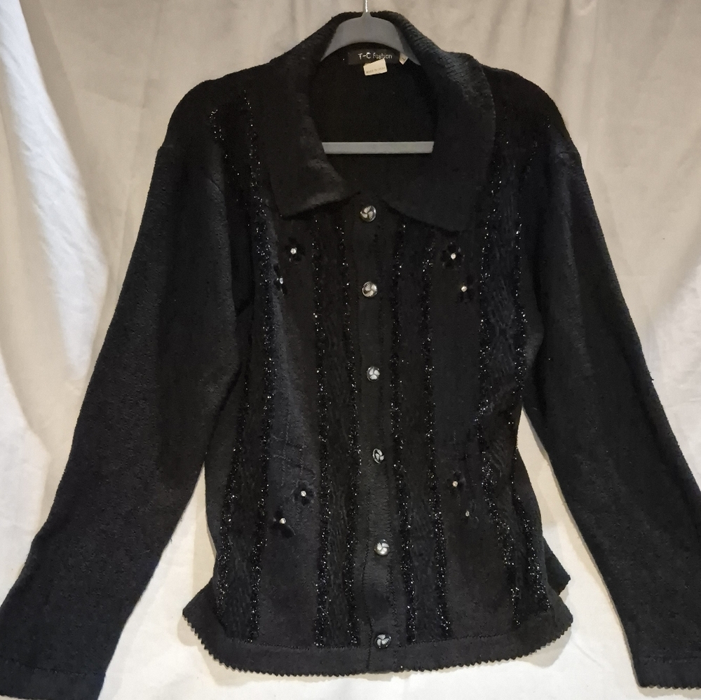 Black Women's Cardigan